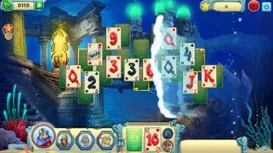 Solitaire Atlantis скриншот 3