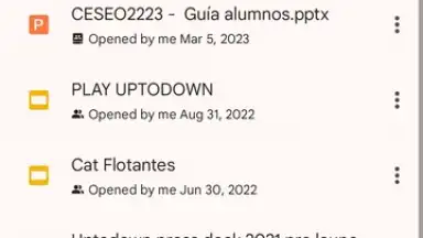 Google Slides скриншот 6