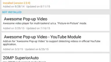 Xposed Installer скриншот 3