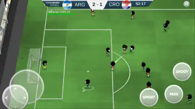 Stickman Soccer 2018 скриншот 2
