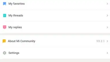 Xiaomi Community скриншот 4