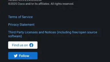 WebEx Meetings скриншот 2
