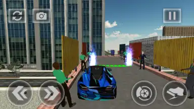 Hollywood Rooftop Car Jump скриншот 4