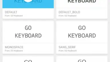 GO Keyboard Pro скриншот 4