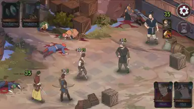 Ash of Gods: Tactics скриншот 3