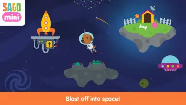Sago Mini Space скриншот 4