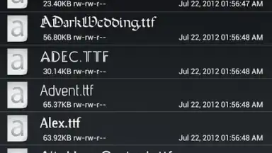 Font Installer скриншот 3