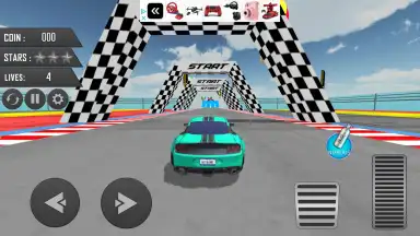 Mega Ramp Car Stunts Game скриншот 14