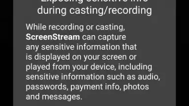 Screen Stream over HTTP скриншот 1