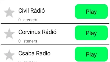 Hungarian Radio Online скриншот 3