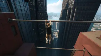 Only Going Up Parkour Rooftop скриншот 1