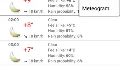 ForecaWeather скриншот 3