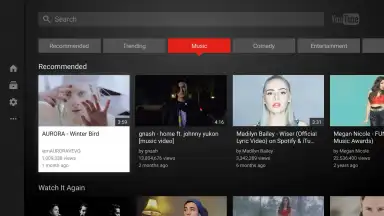 YouTube for Android TV скриншот 2