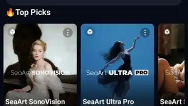SeaArt скриншот 3