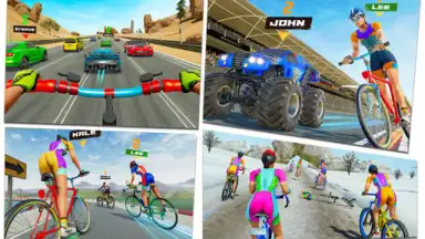 Bicycle Racing скриншот 1