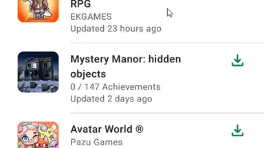 Google Play Games скриншот 6
