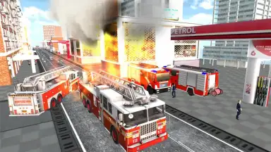 Crazy FireTruck скриншот 3