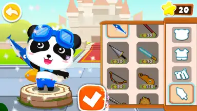 Little Panda's Jewel Adventure скриншот 1