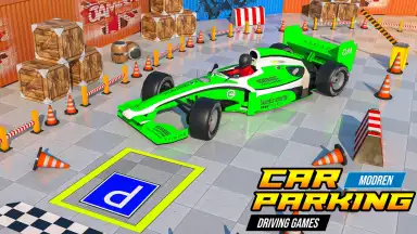 Modern Car Parking Car Driving Games скриншот 1