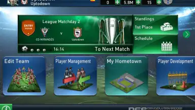 PES Club Manager скриншот 7