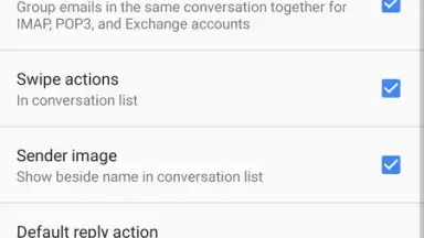 Gmail GO скриншот 5