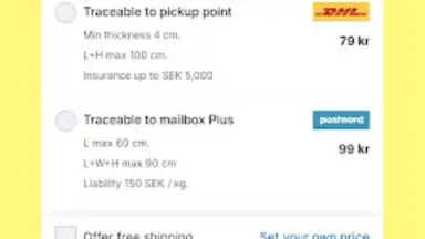 Tradera скриншот 6