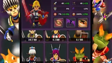 Crusado: Heroes Archero RPG скриншот 2