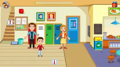 My Town : School Free скриншот 2