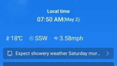 Daily Forecast скриншот 1
