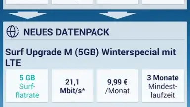 Mein o2 скриншот 2