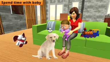 Virtual Mom Baby Care скриншот 2