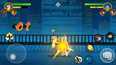 Stickman Cursed: Phantom Fight скриншот 2