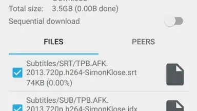 CatTorrent скриншот 6