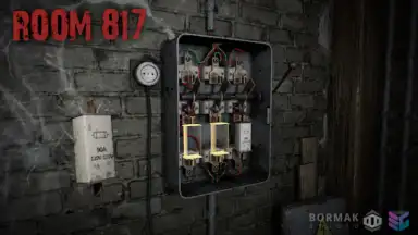 Room 817: Scary Escape Horror скриншот 2