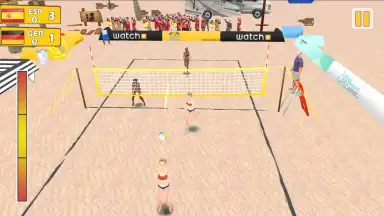 Volleyball: Spike Master скриншот 2