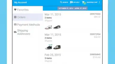 Zappos скриншот 6
