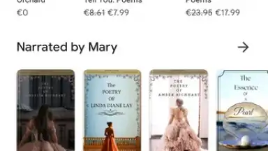 Google Play Books скриншот 2