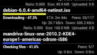 tTorrent Lite скриншот 1