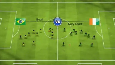 Stickman Soccer 2014 скриншот 1