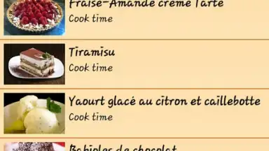 Recettes Dessert скриншот 2