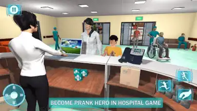 Scary Doctor 3D Pranks Fun скриншот 5
