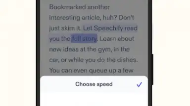 Speechify скриншот 11