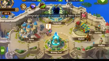 Magic Rush: Heroes скриншот 3