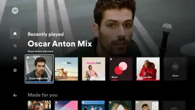 Spotify for Android TV скриншот 3