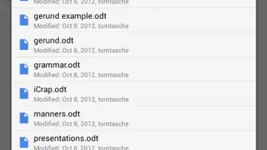 OpenDocument Reader скриншот 3