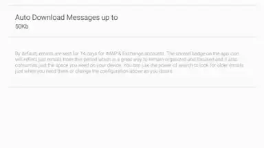 BlueMail скриншот 5