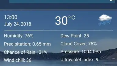 Live Weather Forecast скриншот 1