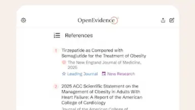 OpenEvidence скриншот 1