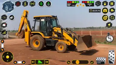 Snow Excavator Construction 3D скриншот 1