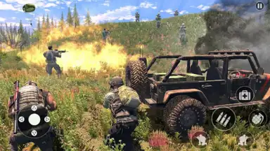 Commando Mission Offline games скриншот 1